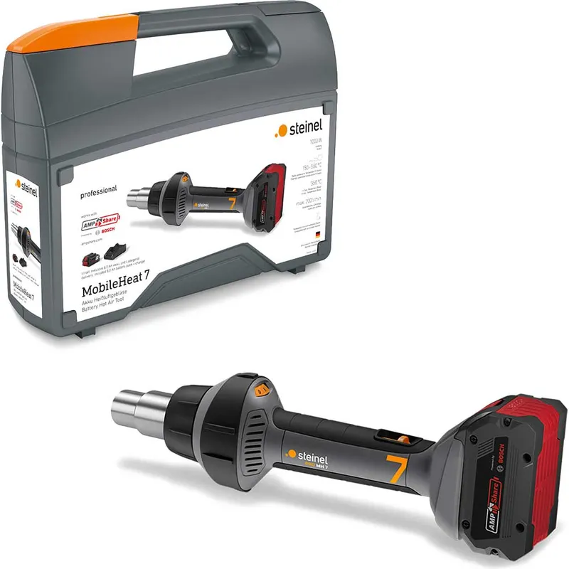 Steinel MOBILEHEAT 7 Professional 18v AMPShare Cordless Hot Air Heat Tool