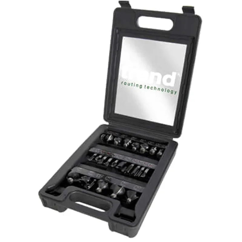 Trend 24 Piece 1/4 Shank Router Cutter Starter Set