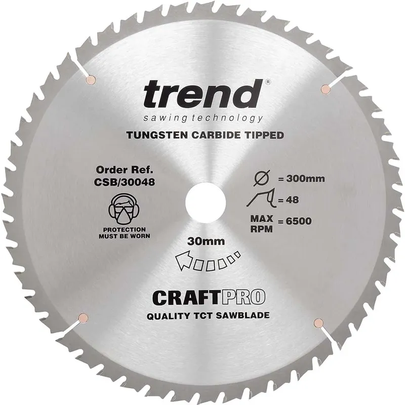 Trend CRAFTPRO Wood Cutting Saw Blade