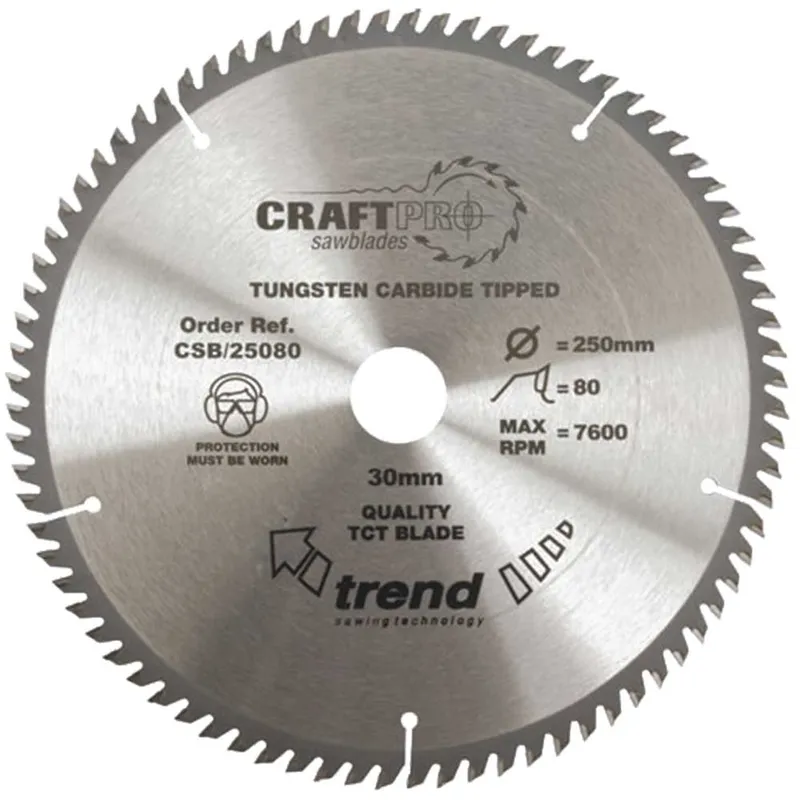 Trend CRAFTPRO Wood Cutting Saw Blade