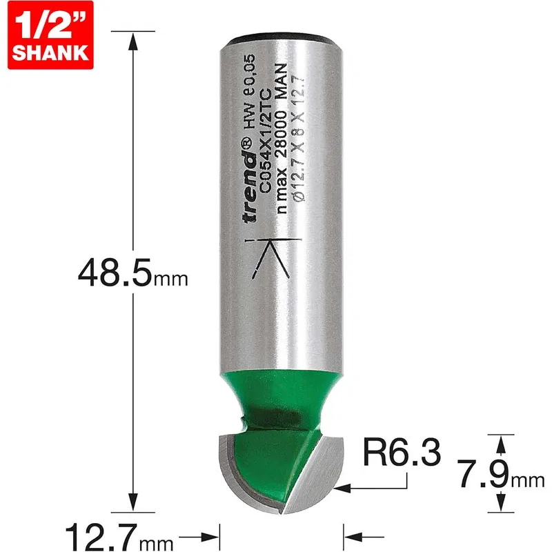 Trend CRAFTPRO Radius Router Cutter