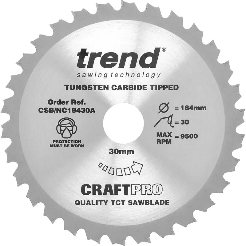 Trend CRAFTPRO Nail Cutting Saw Blade
