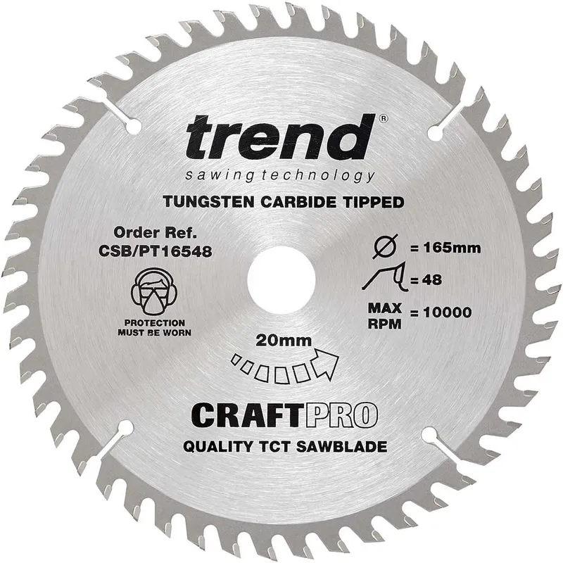 Trend CRAFTPRO Panel Trimming Plunge Saw Blade
