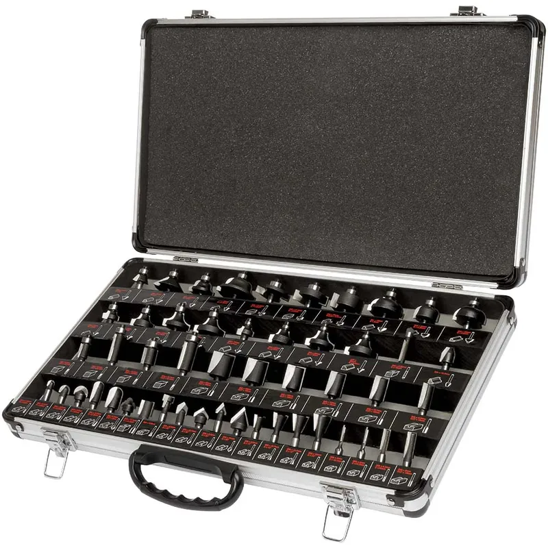 Trend 50 Piece 1/4 Shank Starter Router Cutter Set