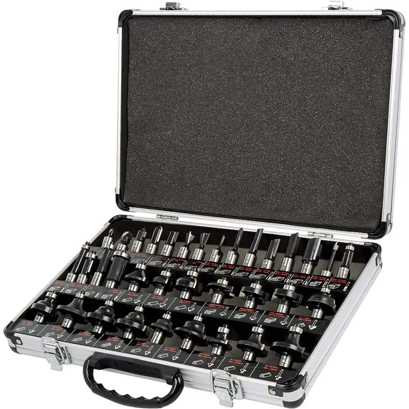 Trend 35 Piece 1/2 Shank Router Cutter Starter Set