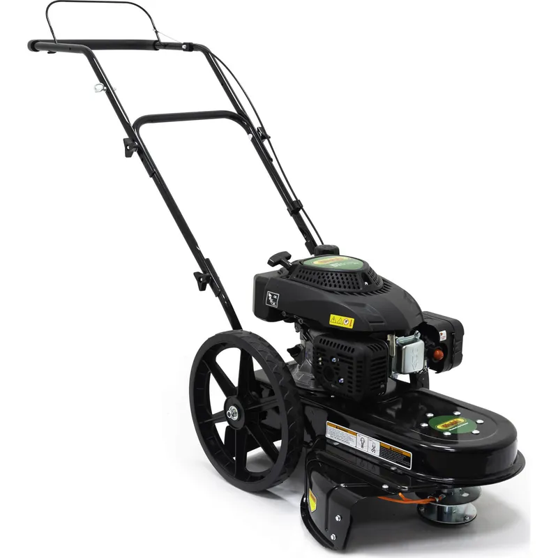 Webb WEPWT Petrol Walk Behind Wheeled Grass Trimmer FREE Safety Glasses, Gloves & Oil Worth £15