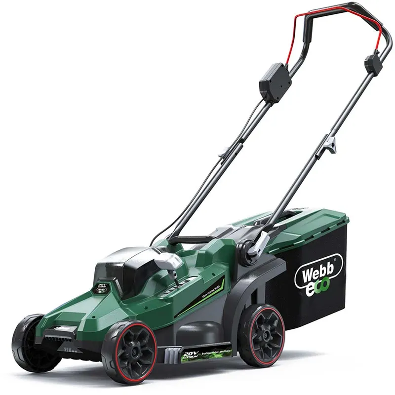 Webb Eco WEV20LM33 20v Cordless Brushless Rotary Lawnmower 330mm