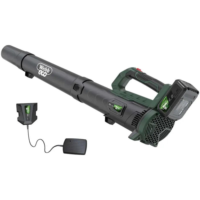 Webb Eco WEV20AB 20v Cordless Axial Garden Leaf Blower