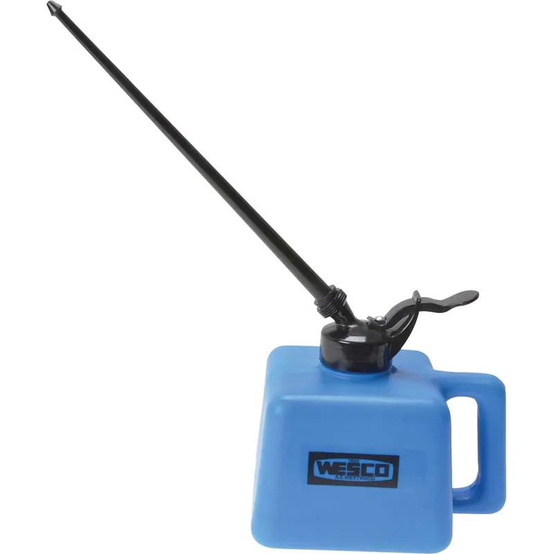 Wesco Polythene Oil Can and Nylon Spout