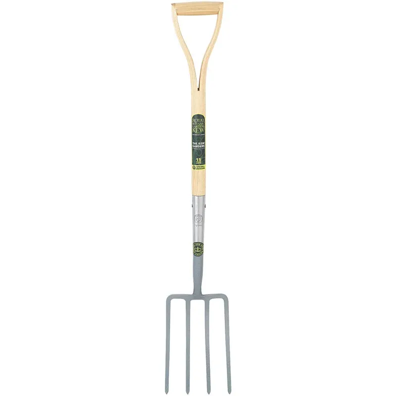 Kew Gardens Carbon Steel Digging Fork