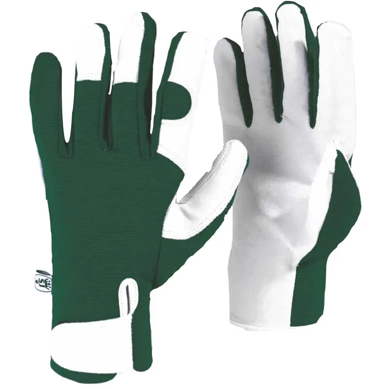 Kew Gardens Leather Palm Gardening Gloves