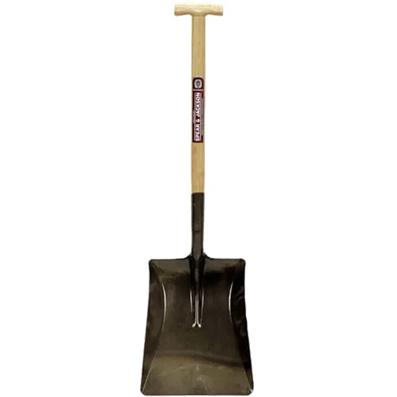 Spear and Jackson Neverbend Open Socket Square Mouth Contractors Shovel Size 6