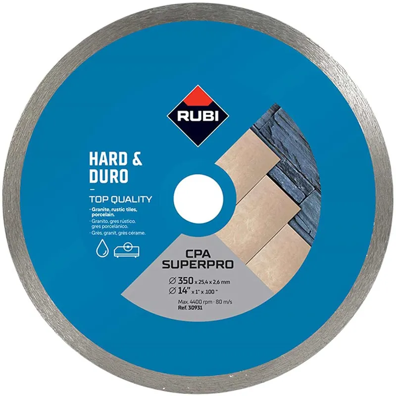 Rubi CPA SuperPro Diamond Cutting Disc for Hard Materials