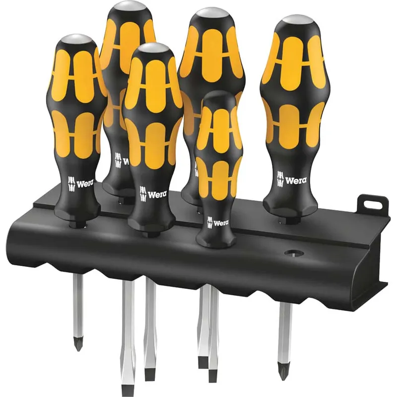 Wera Kraftform 6 Piece Chiseldriver Screwdriver Set