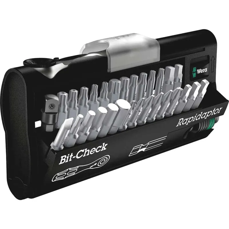 Wera Mini 2 Zyklop 28 Piece Screwdriver Mini Bit Set and Ratchet