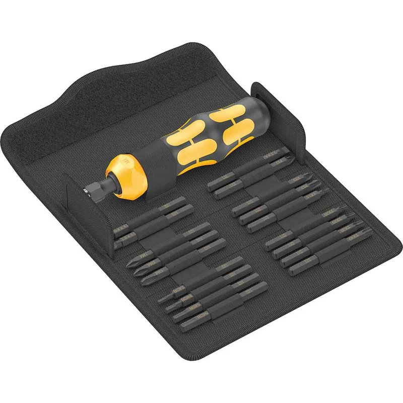 Wera Kraftform Kompakt 900 19 Piece Hand Impact Driver Set