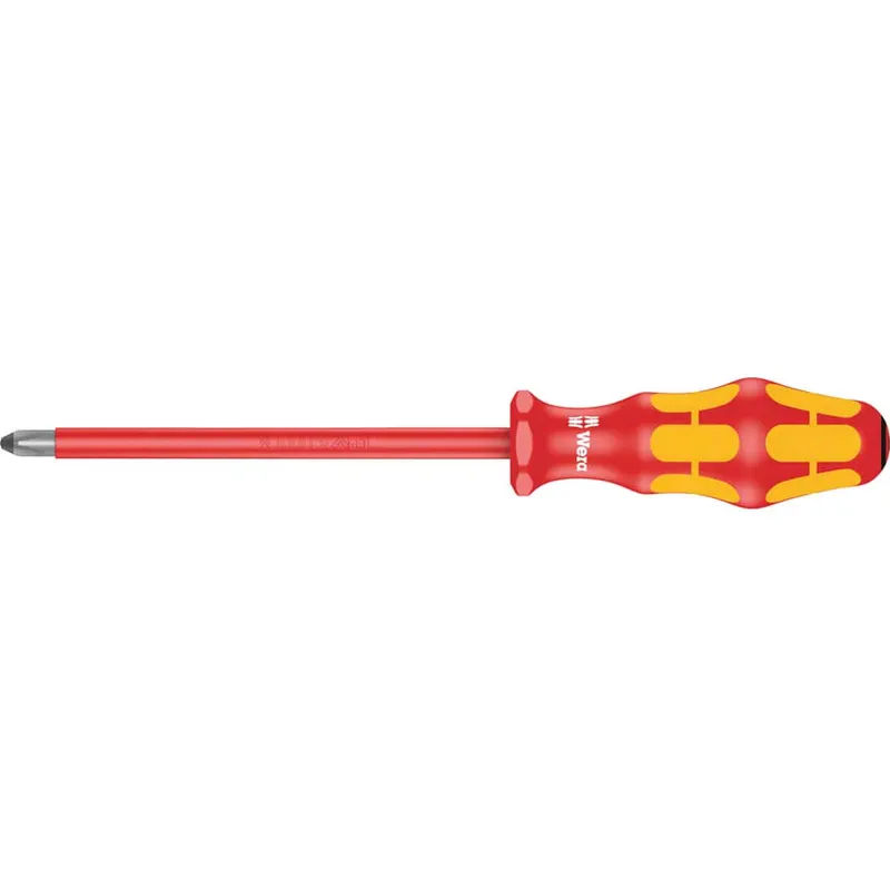 Wera Kraftform 165I VDE Insulated Pozi Screwdriver