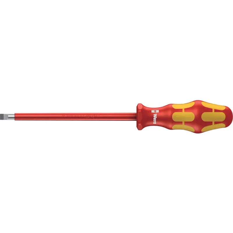 Wera Kraftform 160I VDE Insulated Parallel Slotted Screwdriver