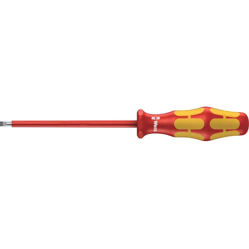 Wera Kraftform 160I VDE Insulated Parallel Slotted Screwdriver