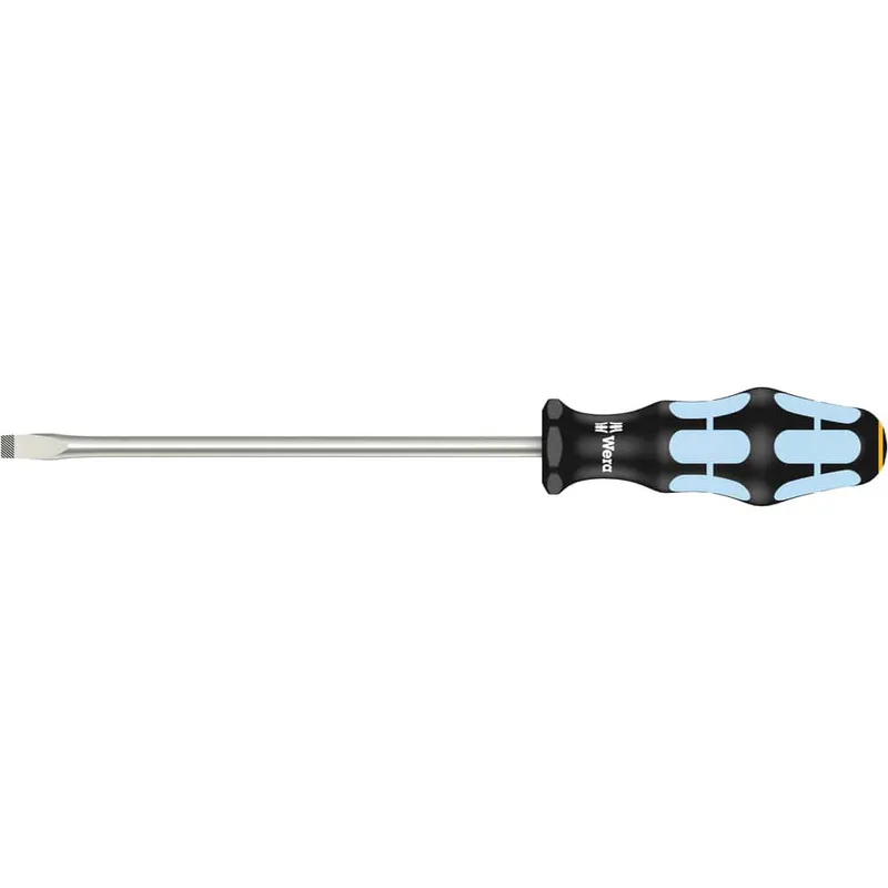 Wera Kraftform Stainless Steel Flared Slotted Tip Screwdriver