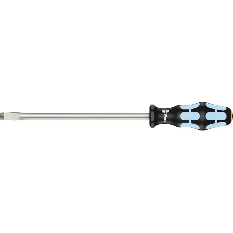 Wera Kraftform Stainless Steel Flared Slotted Tip Screwdriver