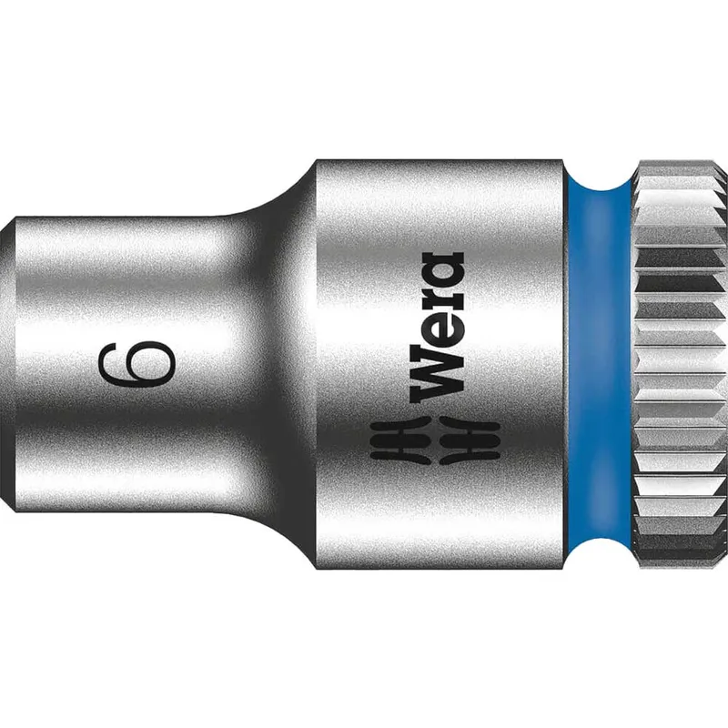 Wera 8790 HMA Zyklop 1/4" Drive Hexagon Socket Metric