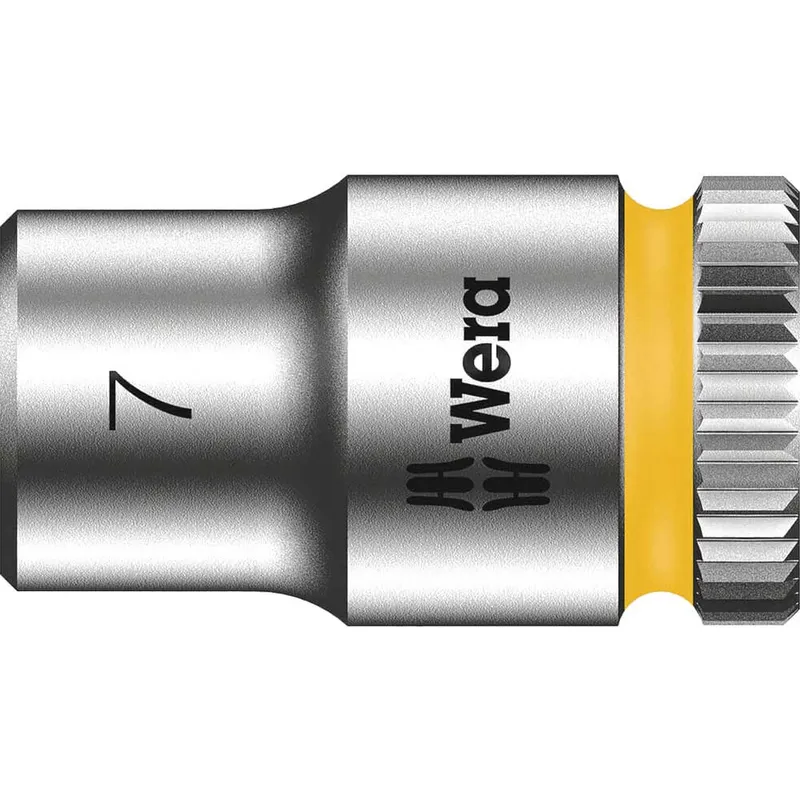Wera 8790 HMA Zyklop 1/4" Drive Hexagon Socket Metric