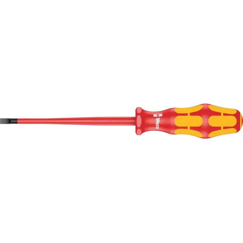 Wera Kraftform Plus 160IS VDE Insulated Slimline Slotted Screwdriver