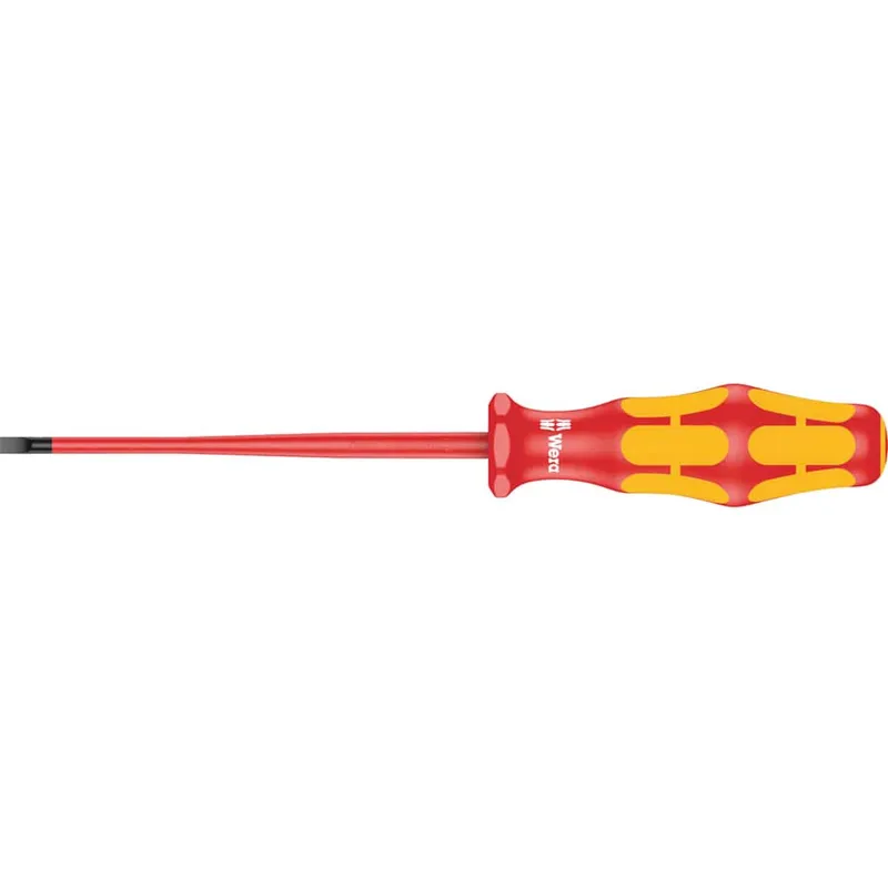 Wera Kraftform Plus 160IS VDE Insulated Slimline Slotted Screwdriver