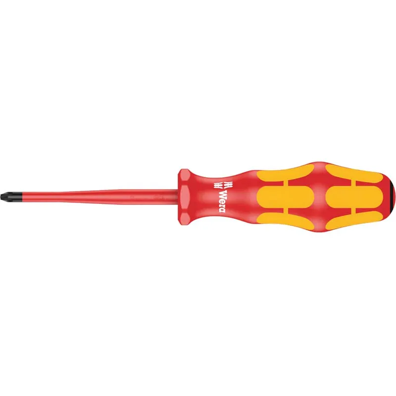 Wera Kraftform Plus 165IS VDE Insulated Slimline Pozi Screwdriver