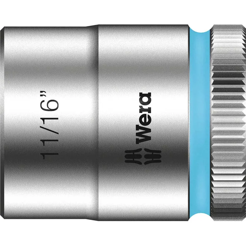 Wera 8790 HMB Zyklop 3/8" Drive Hexagon Socket Imperial