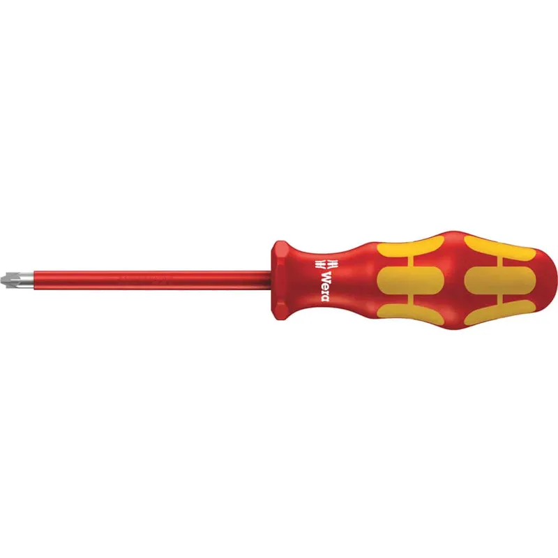 Wera Kraftform Plus 165I VDE Insulated Pozi Slot Screwdriver