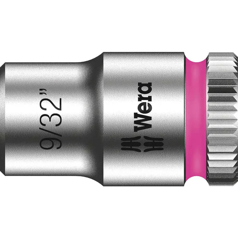Wera 8790 HMA Zyklop 1/4" Drive Hexagon Socket Imperial