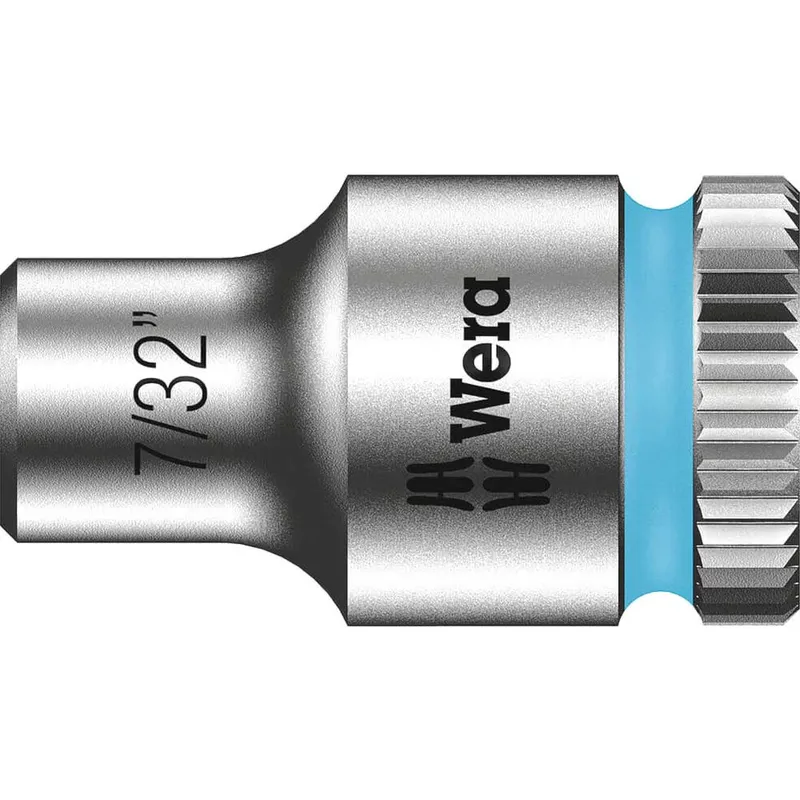 Wera 8790 HMA Zyklop 1/4" Drive Hexagon Socket Imperial