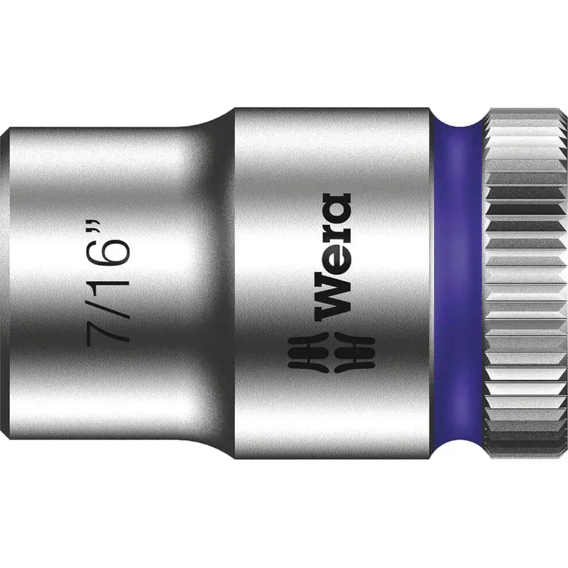 Wera 8790 HMB Zyklop 3/8" Drive Hexagon Socket Imperial