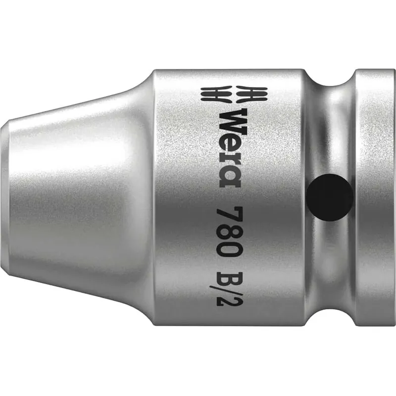 Wera 780B/2S Extra Strong 3/8" Square Drive to 5/16" Hex Screwdriver Bit Holder