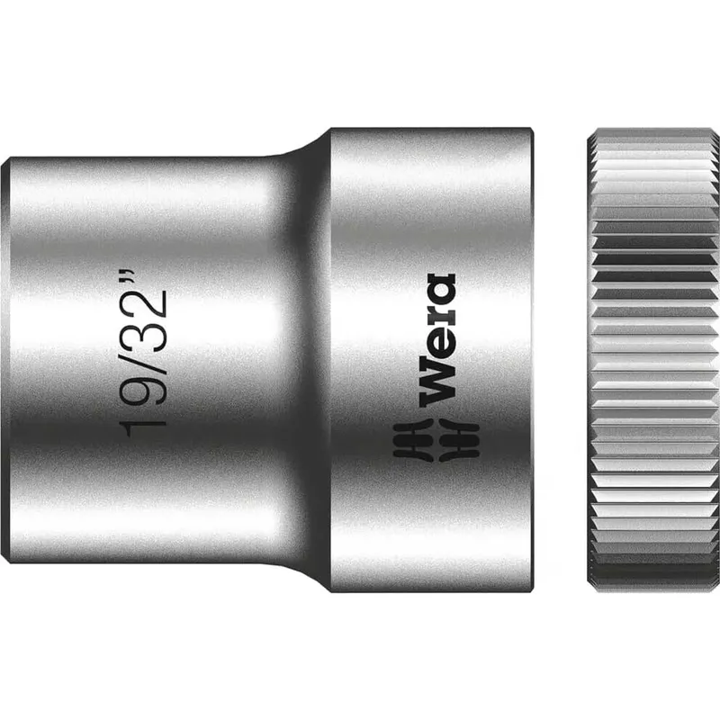 Wera 8790 HMC Zyklop 1/2" Drive Hexagon Socket Imperial