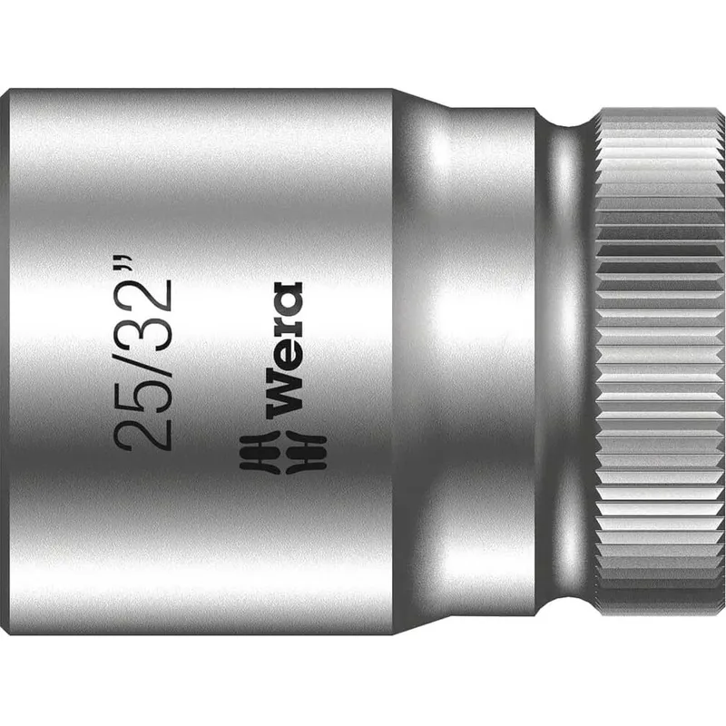 Wera 8790 HMC Zyklop 1/2" Drive Hexagon Socket Imperial