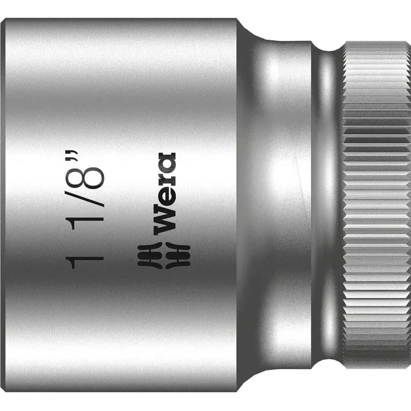 Wera 8790 HMC Zyklop 1/2" Drive Hexagon Socket Imperial