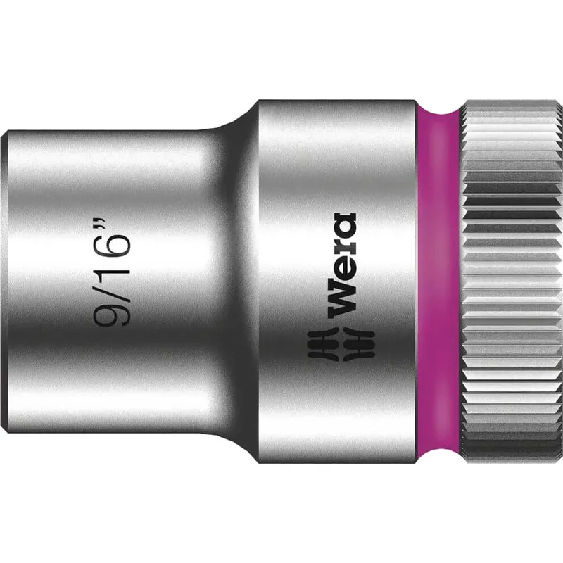 Wera 8790 HMC Zyklop 1/2" Drive Hexagon Socket Imperial
