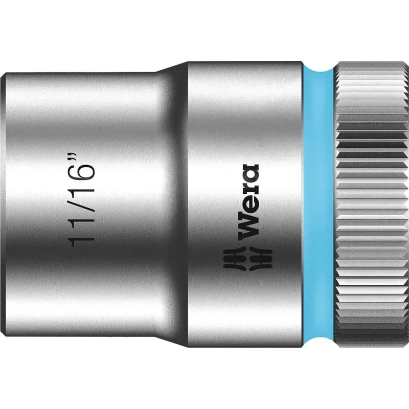 Wera 8790 HMC Zyklop 1/2" Drive Hexagon Socket Imperial