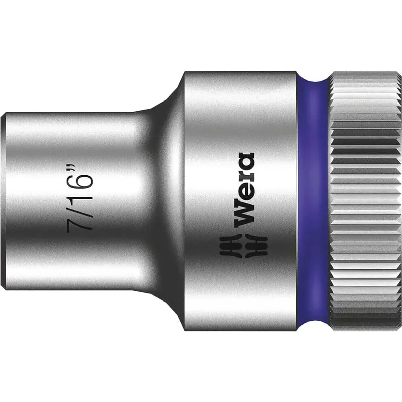 Wera 8790 HMC Zyklop 1/2" Drive Hexagon Socket Imperial
