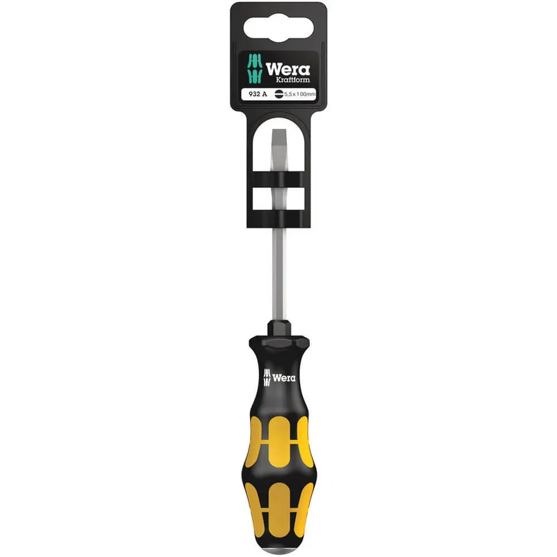 Wera 932A SB Kraftform Plus Chiseldriver Screwdriver