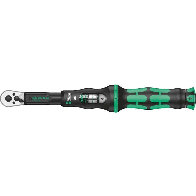 Wera 1/4" Drive Click Torque A5 Torque Wrench