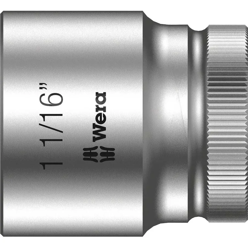 Wera 8790 HMC Zyklop 1/2" Drive Hexagon Socket Imperial