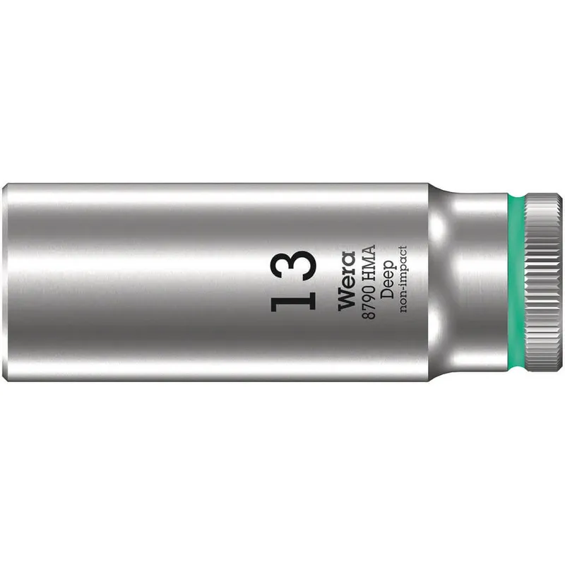 Wera 8790 HMA Deep 1/4" Drive Hexagon Socket Metric