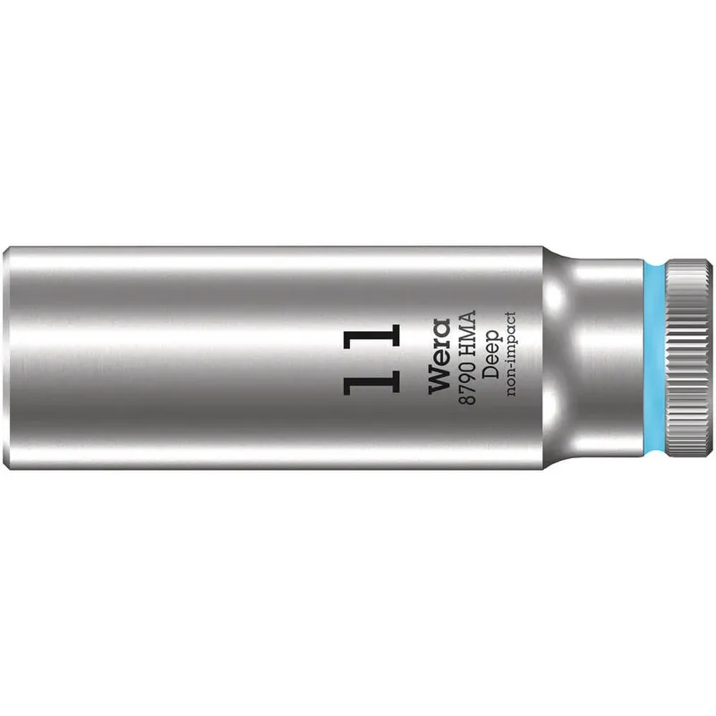 Wera 8790 HMA Deep 1/4" Drive Hexagon Socket Metric