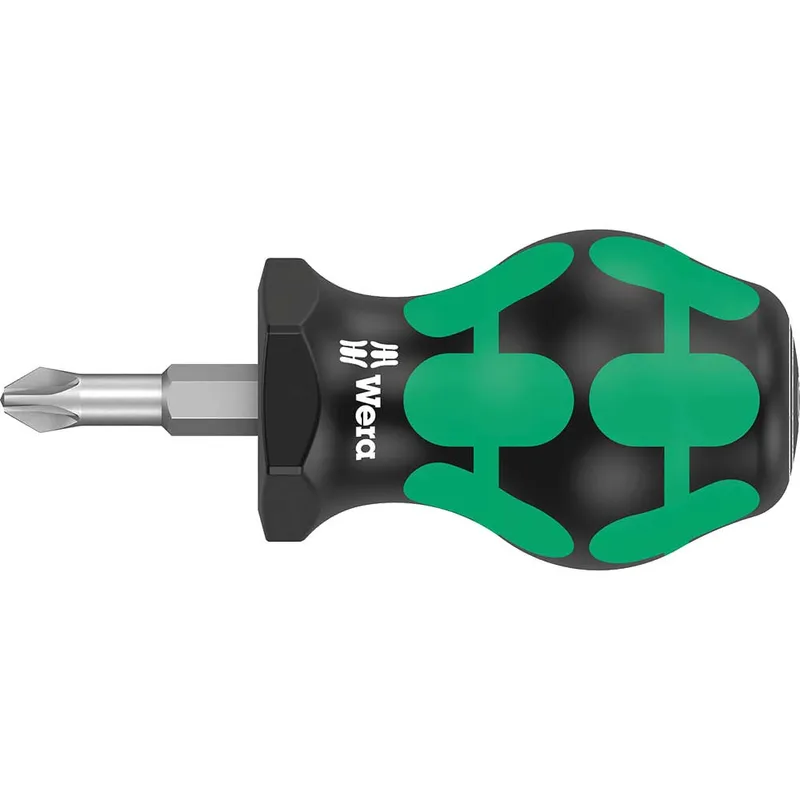 Wera 350 Stubby Pozi Screwdriver
