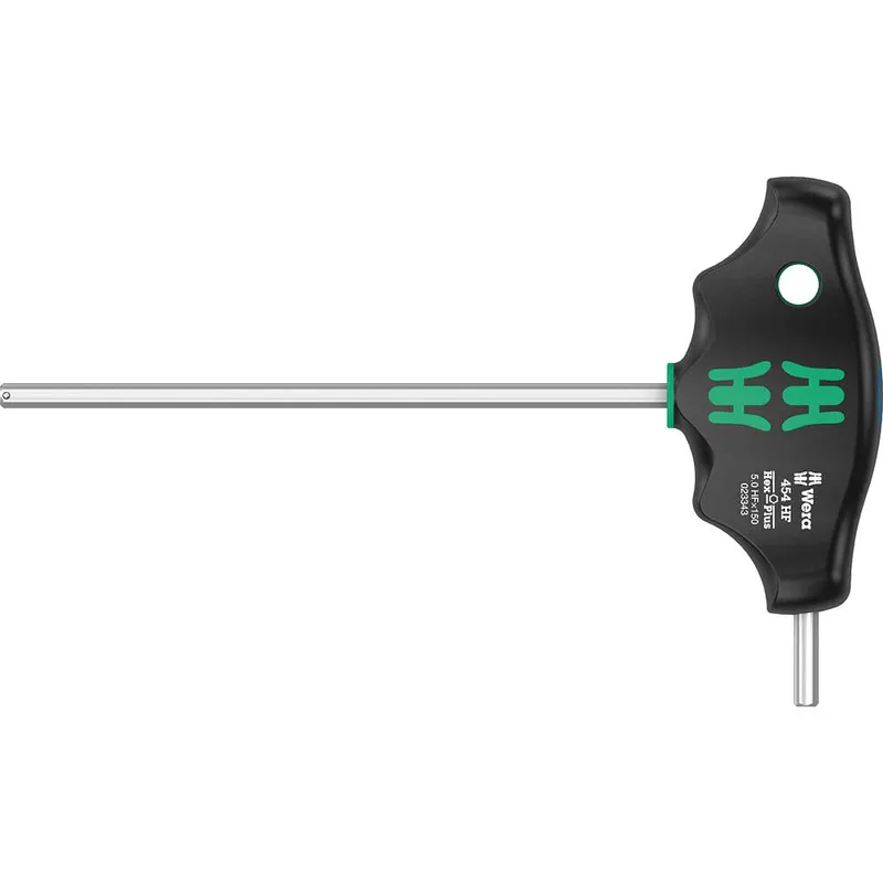 Wera 454 HF Holding Function T Handle Hex Plus Screwdriver