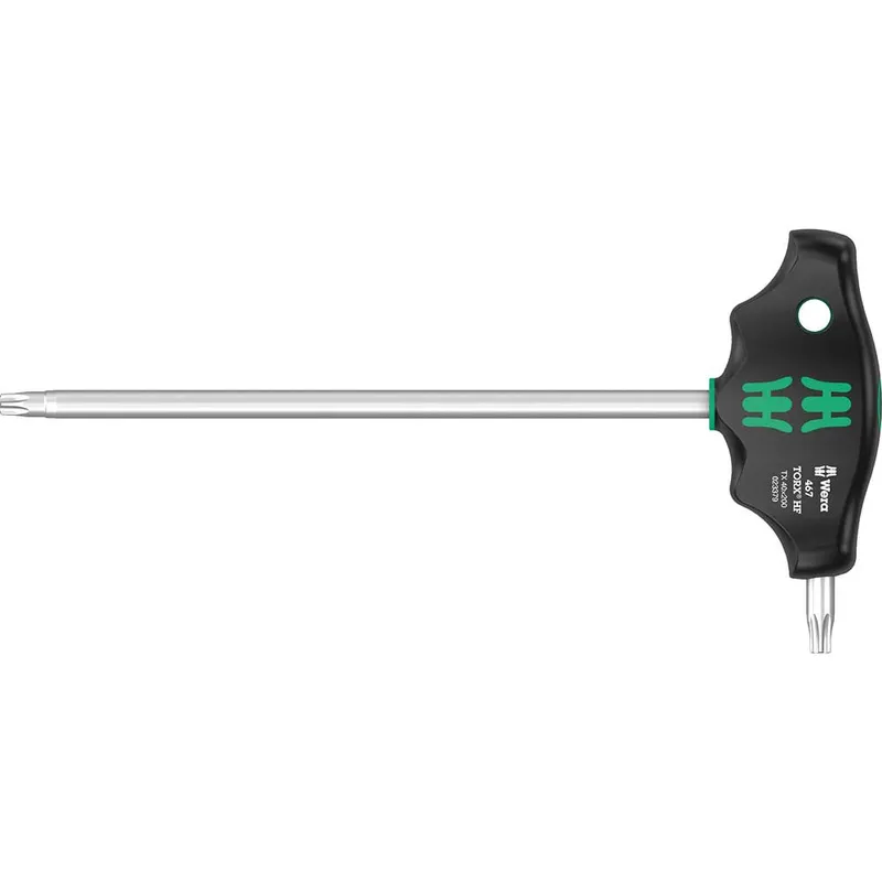 Wera 467 HF Holding Function T Handle Torx Screwdriver